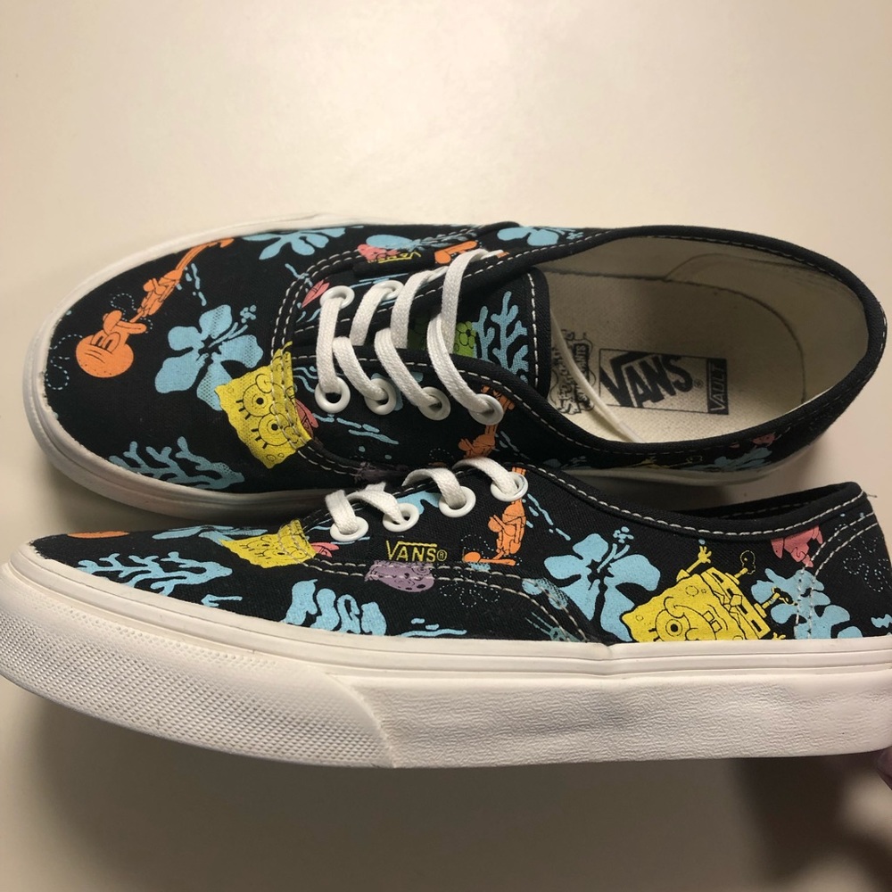 Vans Vault Youth Spongebob Squarepants Authentics